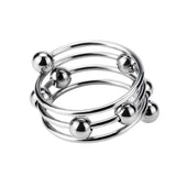 Beaded Chastity Ring wearing | 3d-chastity