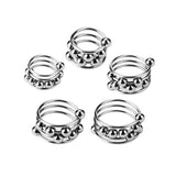 Beaded Chastity Ring material finish close | 3d-chastity