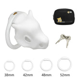Beast Head Chastity Cage side | 3d-chastity