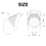 Beginner 3D Printed Resin Male Chastity Cage product photo 17 of | 3d-chastity