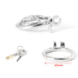Micro Inverted Chastity Cage material finish close | 3d-chastity
