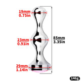 Big Steel Mamba Cage Chastity Cage front | 3d-chastity