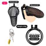Soft Armor Chastity Cage size and shape | 3d-chastity