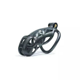 Black Cobra Chastity Cage Kit 1.77 to 4.13 Inch Long full kit | 3d-chastity