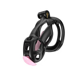 Black Cobra Chastity Small Kit With Belt And Urethral - 3d-chastity