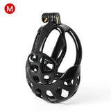 Black Mamba Chastity Cage With Balls Cage - 3d-chastity