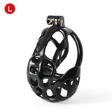 Black Mamba Chastity Cage With Balls Cage - 3d-chastity