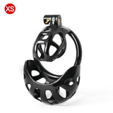 Black Mamba Chastity Cage With Balls Cage - 3d-chastity