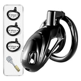 Black Metal Chastity Lock main product | 3d-chastity