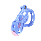 Blue Cobra Chastity Standard Kit With Belt And Urethral - 3d-chastity
