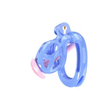 Blue Cobra Chastity Nub Kit With Belt And Urethral - 3d-chastity
