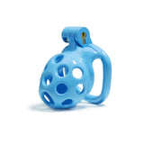 Blue Hole Mamba Chastity Cage Kit - 1.77 to 4.13 Inch Long lock and ring | 3d-chastity
