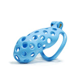 Blue Hole Cobra Chastity Cage Kit - 1.77 to 4.13 Inch Long full kit | 3d-chastity
