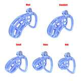Blue Mamba 4.0 Standard Chastity Cage - 3d-chastity