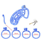 Blue Mamba 4.0 Maxi Chastity Cage - 3d-chastity