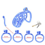 Blue Mamba 4.0 Standard Chastity Cage - 3d-chastity