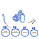 Blue Mamba 4.0 Nano Chastity Cage - 3d-chastity