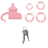 Bottle Chastity Cage for Beginner full kit | 3d-chastity