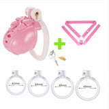 Bow Pot Lid Chastity Cage product photo 11 of | 3d-chastity