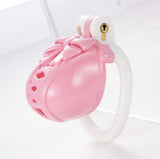 Bow Pot Lid Chastity Cage side | 3d-chastity