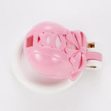 Bow Pot Lid Chastity Cage lock and ring | 3d-chastity