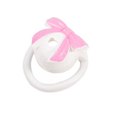 Bowknot Lid Chastity Cage Invisible front | 3d-chastity