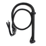 Braided Leather Pink Whip Chastity Cage full kit | 3d-chastity