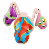 Breathable Soft Rubber Chastity Cage main product | 3d-chastity
