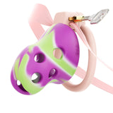 Breathable Soft Rubber Chastity Cage product photo 11 of | 3d-chastity