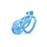 Blue Mamba Chastity Cage Kit 1.77 - 4.13 Inch with 4 Arc Rings size and shape | 3d-chastity