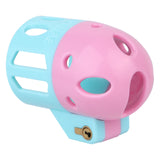 Bullet-shaped Ringless Chastity Cage side | 3d-chastity