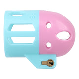 Bullet-shaped Ringless Chastity Cage size and shape | 3d-chastity