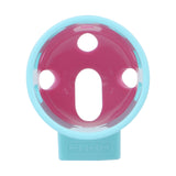 Bullet-shaped Ringless Chastity Cage material finish close | 3d-chastity
