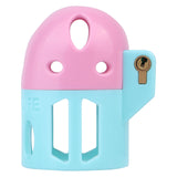 Bullet-shaped Ringless Chastity Cage wearing | 3d-chastity