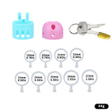 Bullet-shaped Ringless Chastity Cage product photo 13 of | 3d-chastity