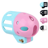Bullet-shaped Ringless Chastity Cage main product | 3d-chastity