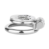 Butterfly Flat Chastity Lock front | 3d-chastity