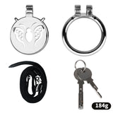 Butterfly Flat Chastity Lock wearing | 3d-chastity