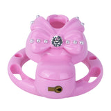 Butterfly Whisper Pearl Chastity Cage size and shape | 3d-chastity