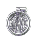Button Cock Chain Lock Chastity Cage full kit | 3d-chastity