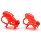 Spiked Silicone Chastity Cage size and shape | 3d-chastity