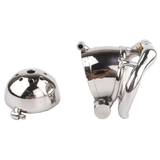 Metal Chastity Cage 2.55 Inch Long size and shape | 3d-chastity