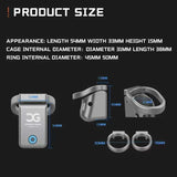 the Lastest Cagink Metal Chastity Cage Micro Version product photo 11 of | 3d-chastity