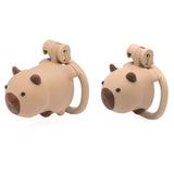 Capybara Dog Slave Chastity Cage main product | 3d-chastity