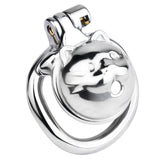 Cat Face Smallest Chastity Cage front | 3d-chastity