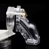 CB-3000 Male Transparent Chastity Cage side | 3d-chastity
