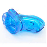 Light Blue CB-3000 Male Chastity Device lock and ring | 3d-chastity