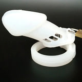 CB6000 Silicone Chastity Cage White side | 3d-chastity