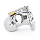 CBT Metal Chastity Device side | 3d-chastity