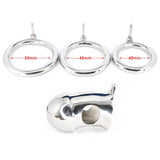 CBT Metal Chastity Device full kit | 3d-chastity